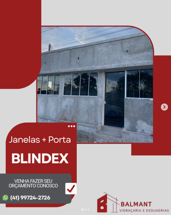 Janelas + Porta Blindex